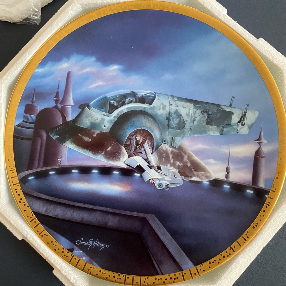 Hamilton Collection Star Wars collectors plate
